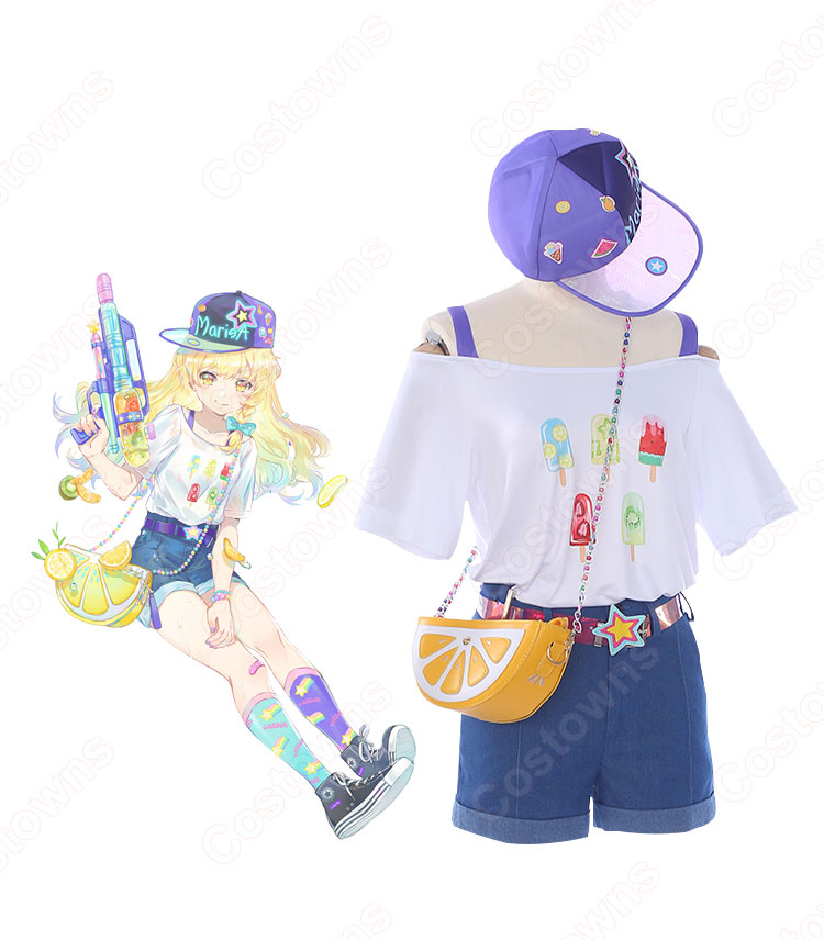 霧雨魔理沙（きりさめまりさ） 夏 日常服 コスプレ衣装 『東方Project