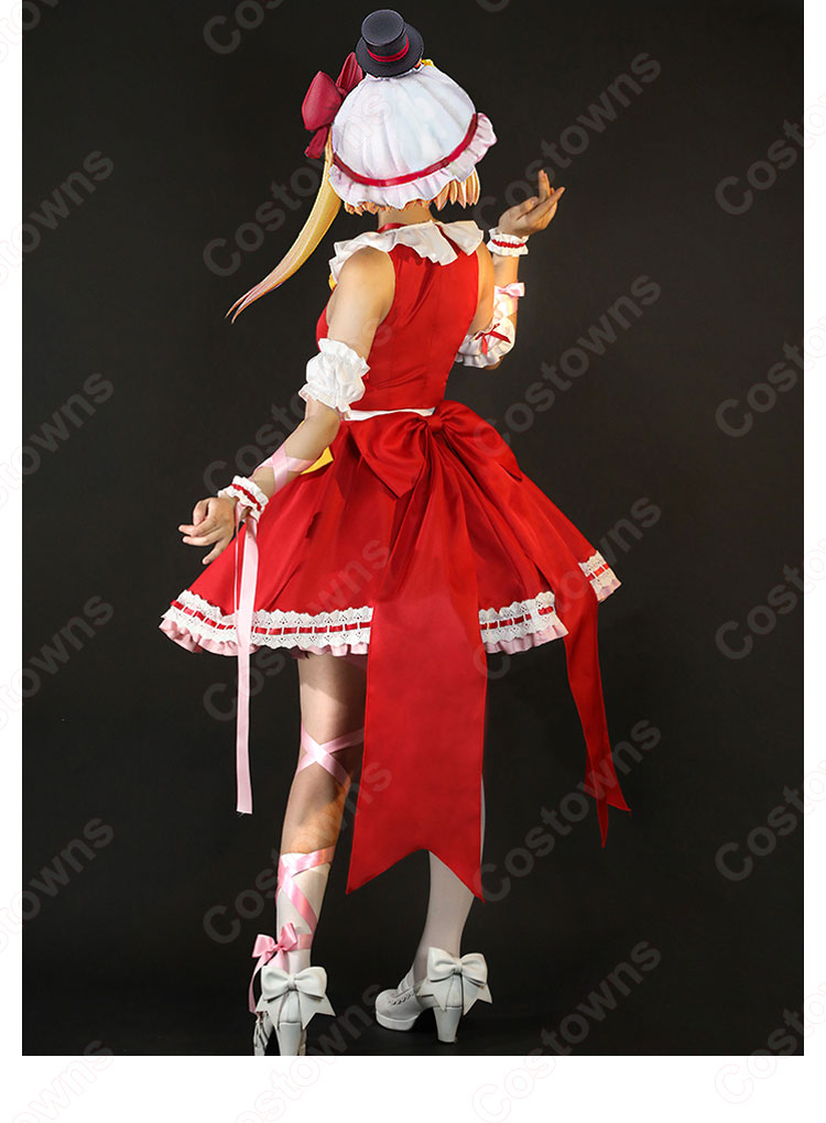 フランドール・スカーレット ハロウィン メイド服 コスプレ衣装 『東方