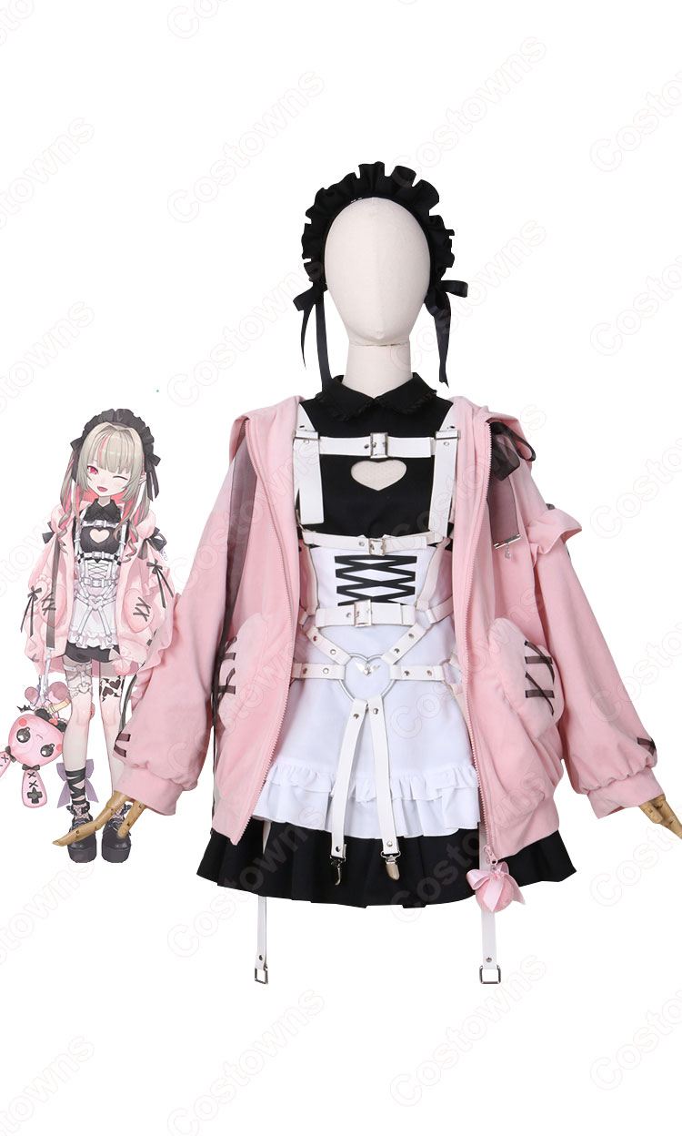 VTuber 魔界ノりりむ（まかいのりりむ） 新衣装 コスプレ衣装 『にじ