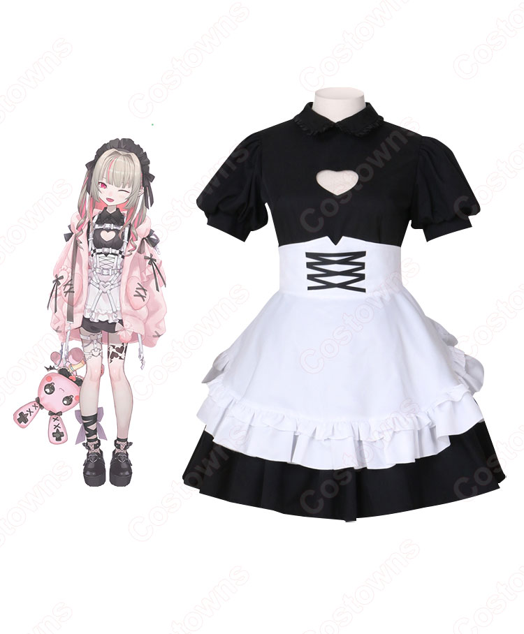 VTuber 魔界ノりりむ（まかいのりりむ） 新衣装 コスプレ衣装 『にじ