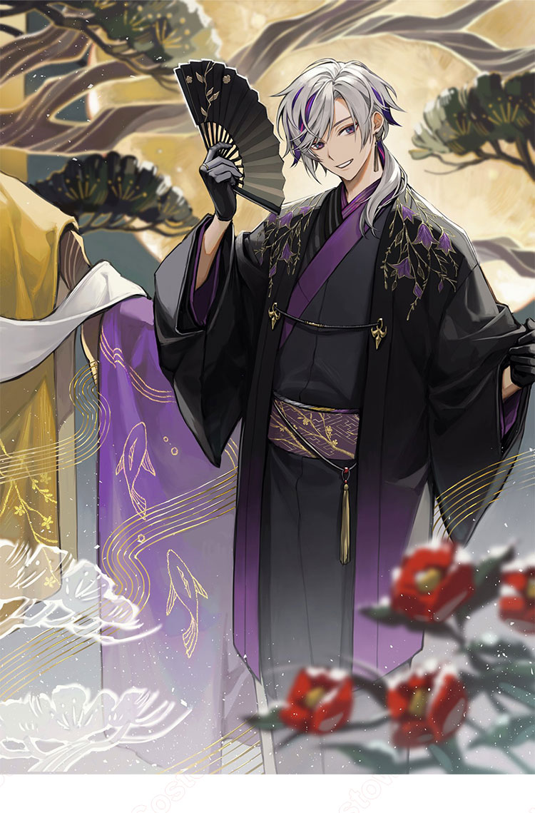 VTuber にじさんじ 不破湊 新衣装 和装 コスプレ衣装 - Costowns