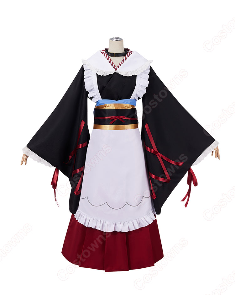 VTuber にじさんじ 戌亥とこ コスプレ衣装 メイド服 - Costowns