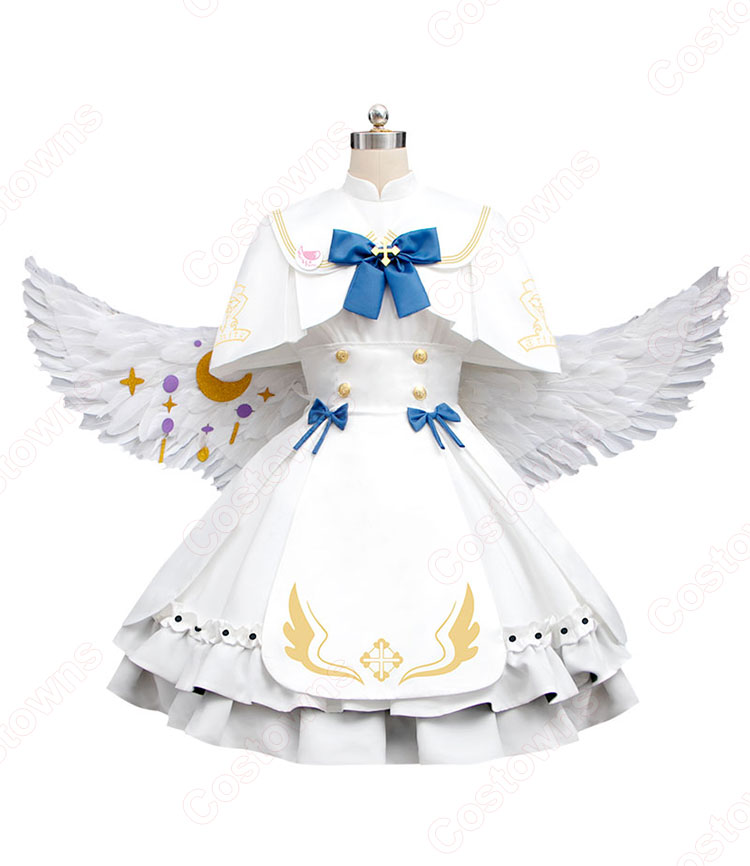 ブルアカ 聖園ミカ コスプレ 衣装 翼 『ブルーアーカイブ -Blue