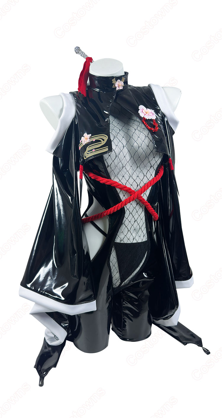 勝利の女神:NIKKE サクラ 黒夜密行 コスプレ衣装 - Costowns