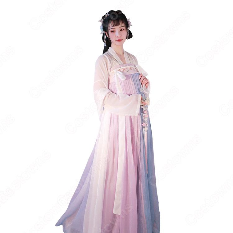 漢服 襦裙 コスプレ衣装 中国伝統衣装 古風 仙女風 可愛い 中国時代劇