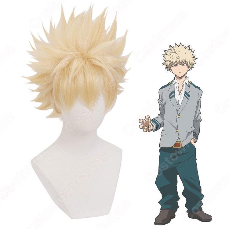 爆豪勝己（ばくごうかつき） コスプレウィッグ 『僕のヒーロー