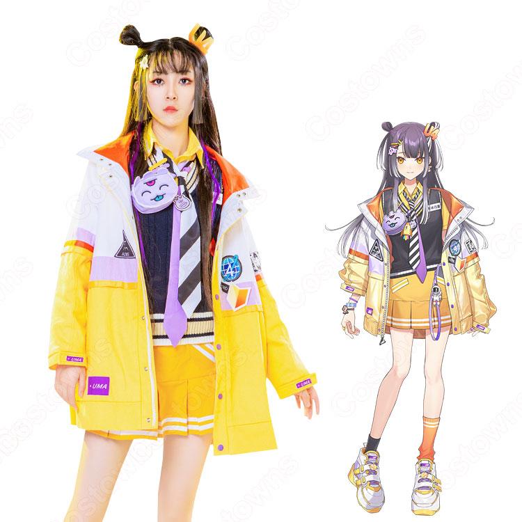 VTuber 海妹四葉 (うみせよつは) コスプレ衣装 『にじさんじ