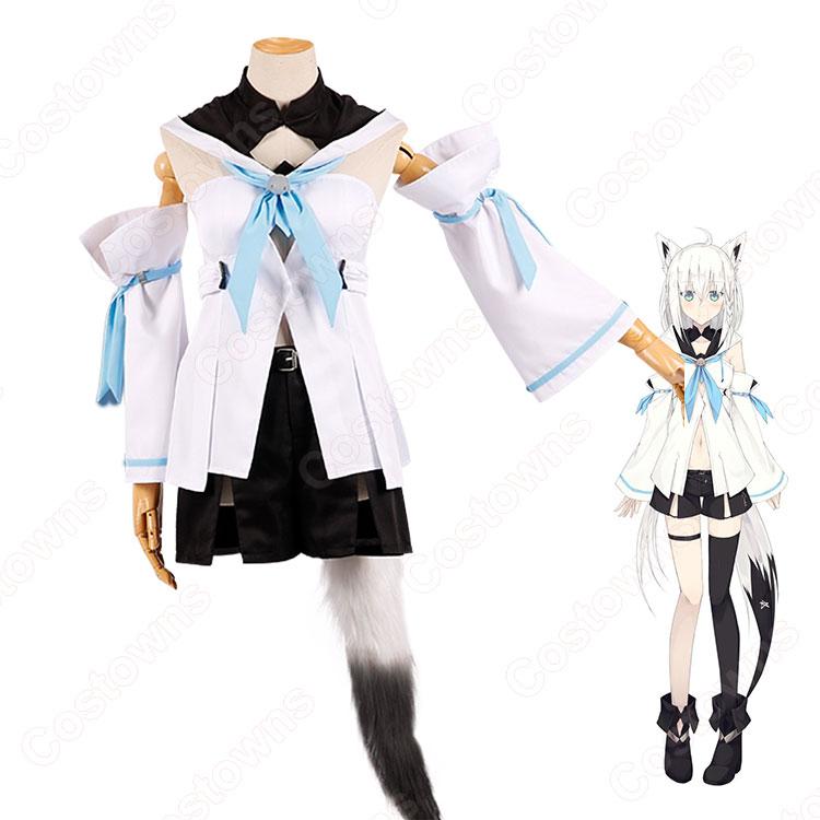 VTuber 白上フブキ コスプレ衣装 「hololive（ホロライブ）」 1期生