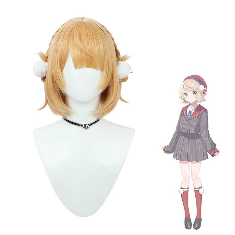 VTuber イラストレーター しぐれうい コスプレウィッグ - Costowns