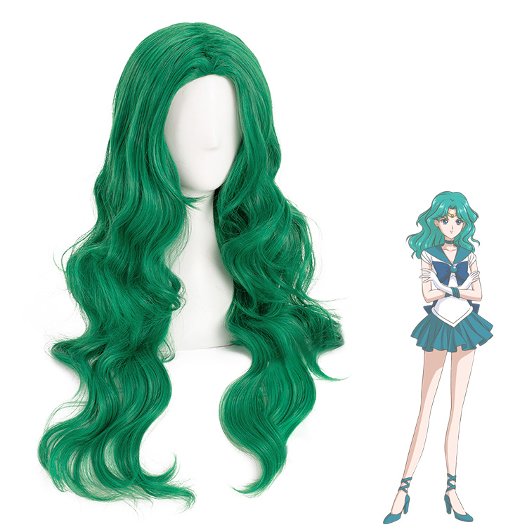 美少女戦士セーラームーン 海王みちる コスプレウィッグ - Costowns
