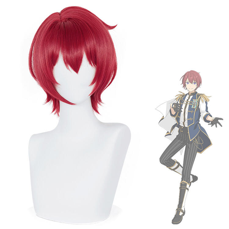 あんさんぶるスターズ！！ 朱桜司 コスプレウィッグ - Costowns