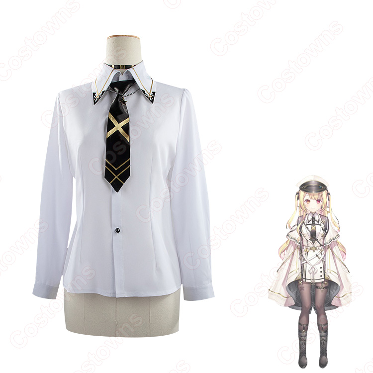 にじさんじ バーチャルYouTuber 星川サラ 新衣装 白軍服 コスプレ衣装