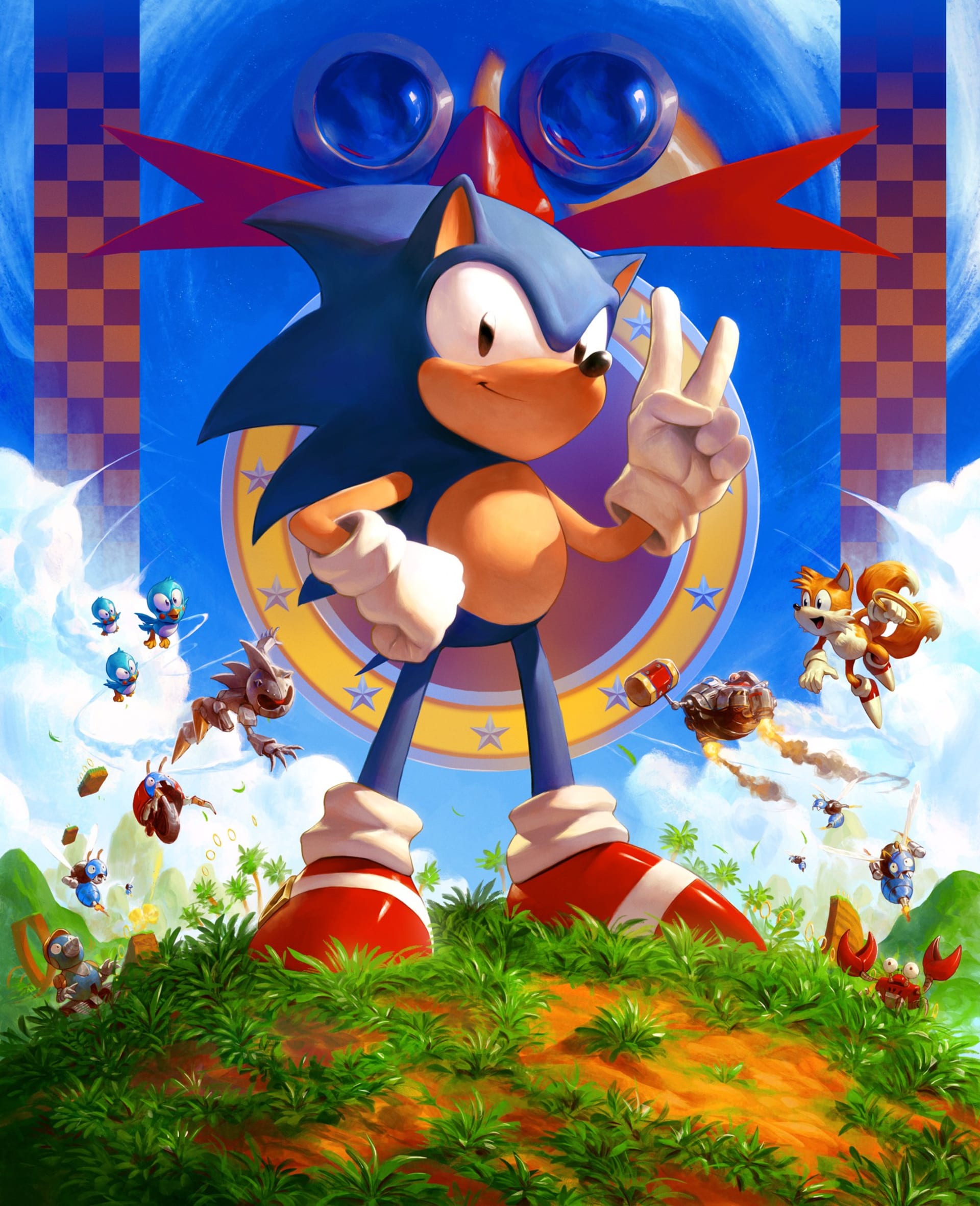 Order this limited edition SEGA Sonic the Hedgehog poster | Cook