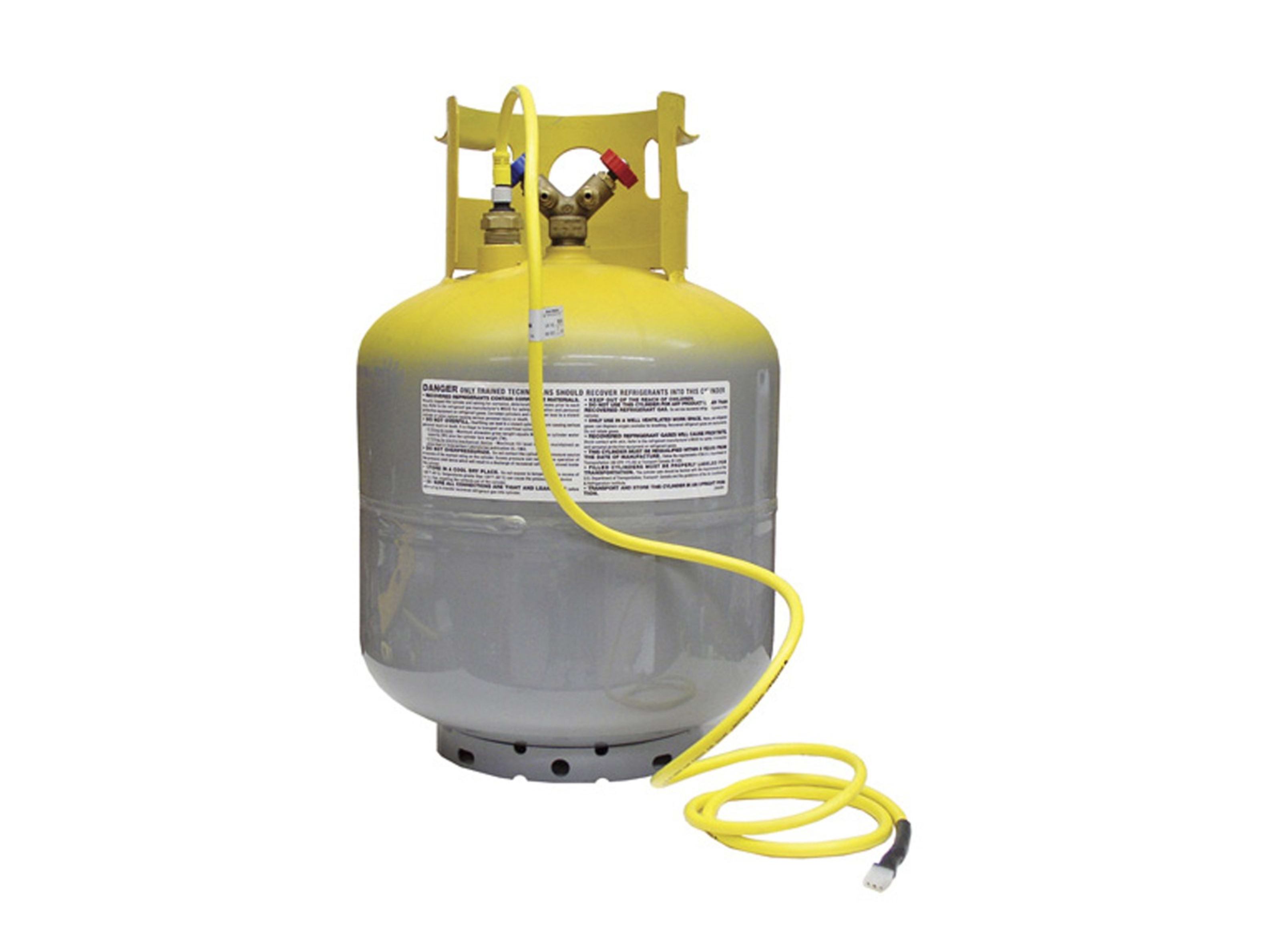 CRX400T | 50lb 400 PSIG Recovery Tank with ¼” SAE M Fittings
