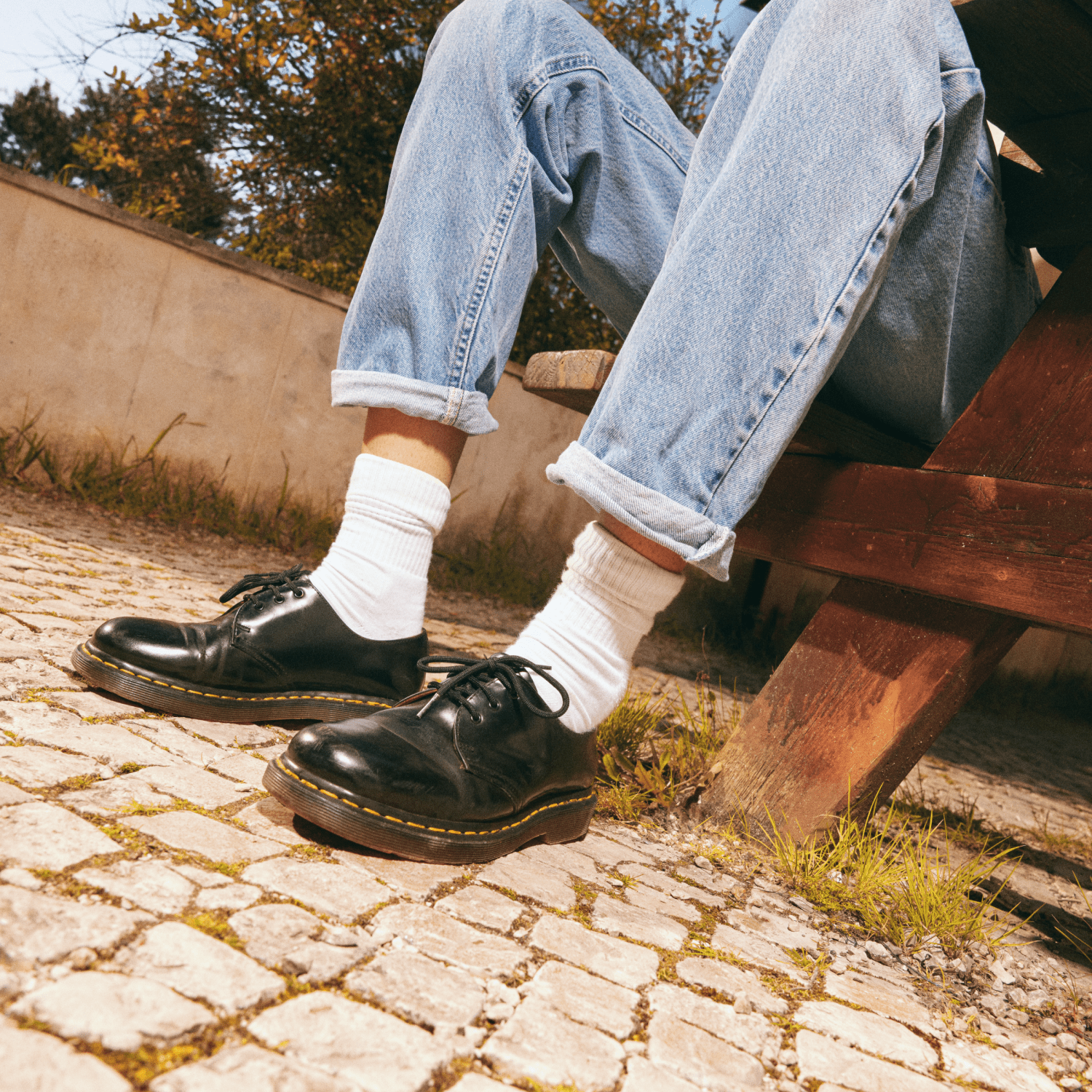 Graeme II Men's Smooth Leather Chelsea Boots | Dr. Martens ReWair