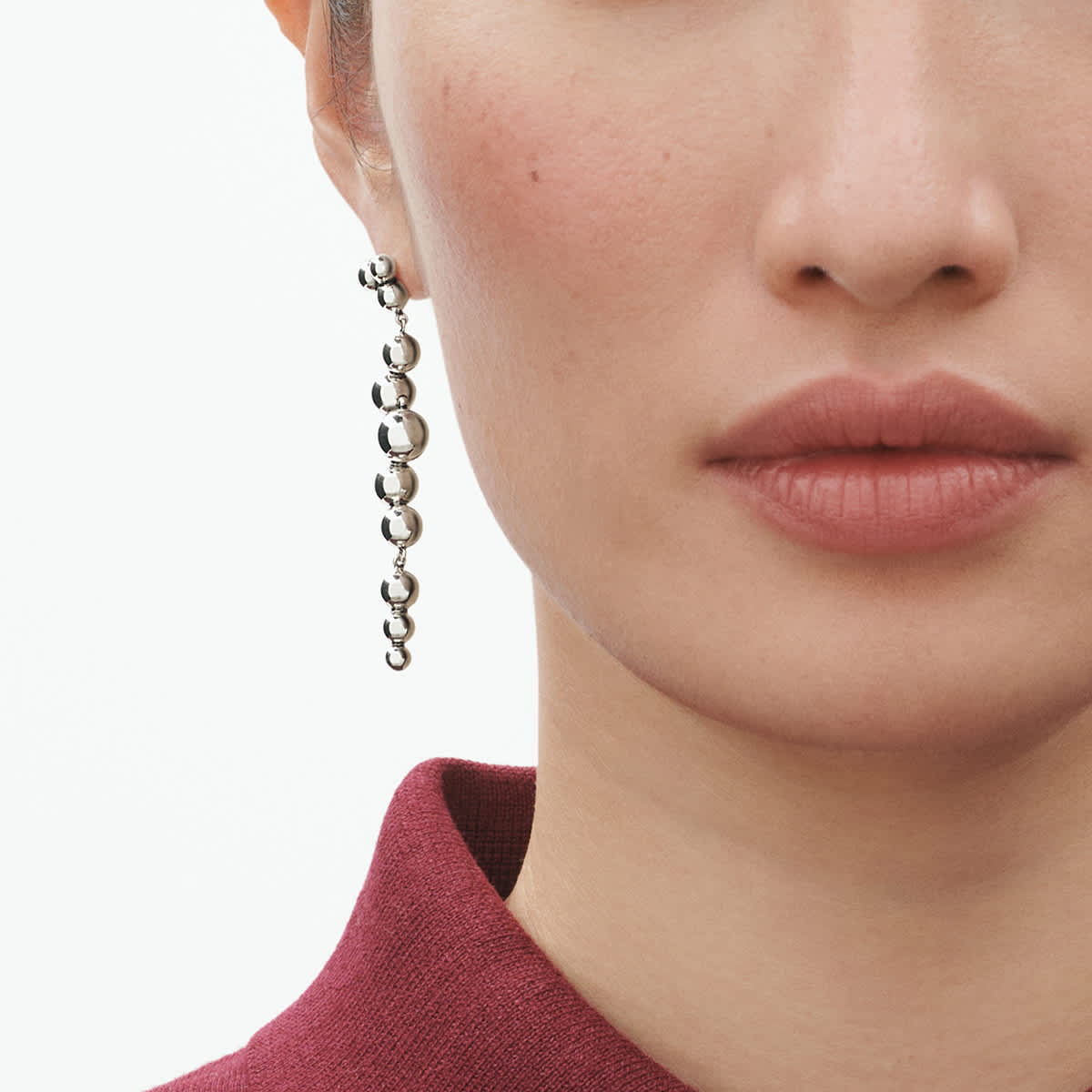 ムーンライトグレープ (MOONLIGHT GRAPES)イヤリング スターリングシルバー