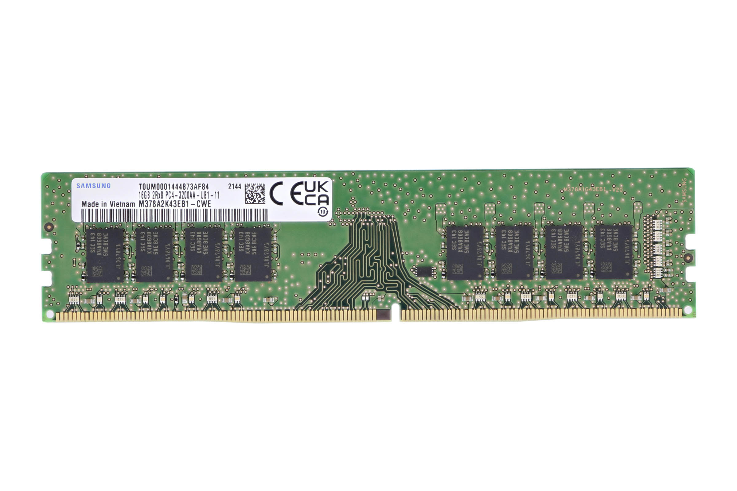 Samsung 16GB PC4-3200AA-U 2Rx8 Non-ECC M37A2K43EB1-CWE | Buy Online