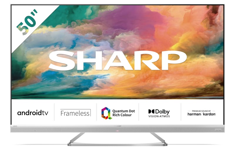 50″ 4K Ultra HD Quantum Dot SHARP Android TV™ | 50EQ4EA - Sharp
