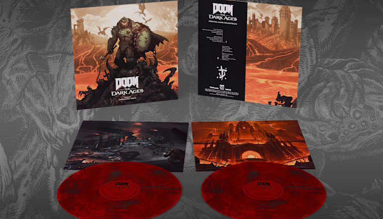 Preorder the DOOM: The Dark Ages Original Soundtrack on vinyl and CD