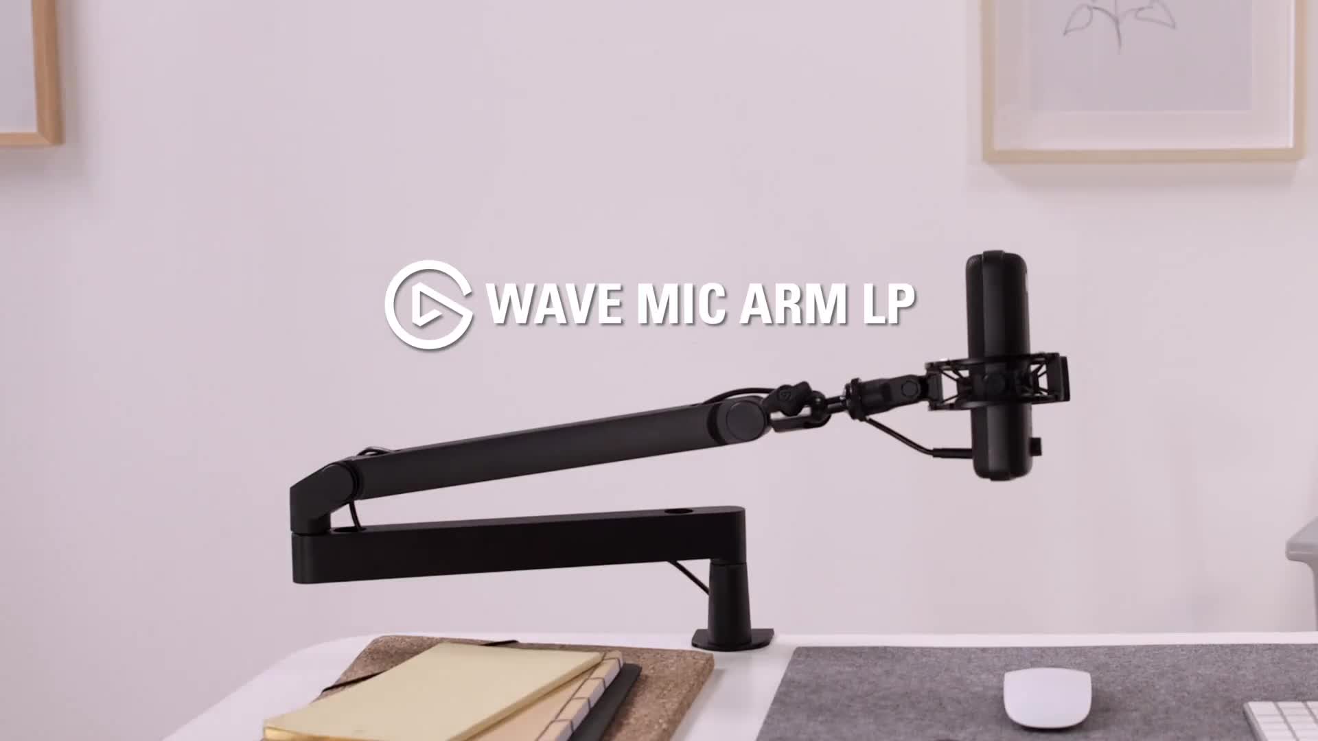 Wave Mic Arm LP | Mic Boom Arm for Desks | Elgato