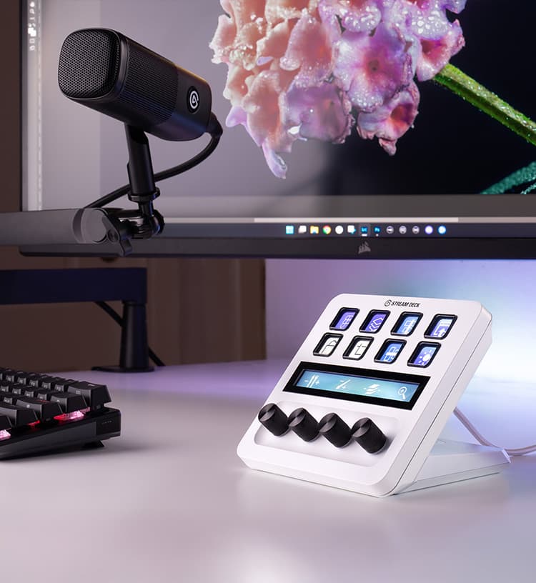 Stream Deck + White Edition | Elgato