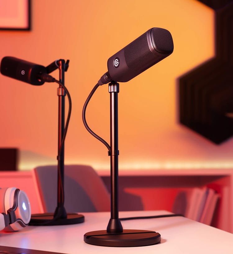 Wave DX - Black | Dynamic Vocal Microphone | Elgato