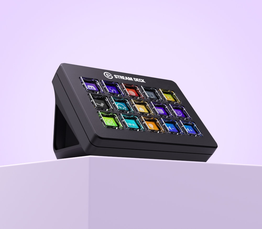 Stream Deck Scissor Keys | Precision 15-Key Control Pad | Elgato