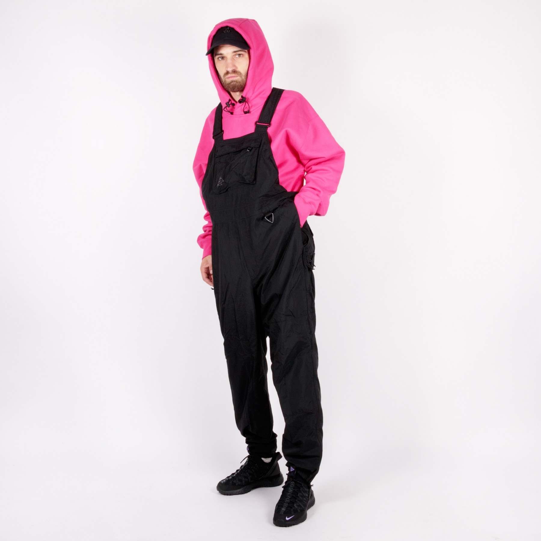 Very Goods | Nike ACG Woven Overalls Black | Mens Cothing | wellgosh