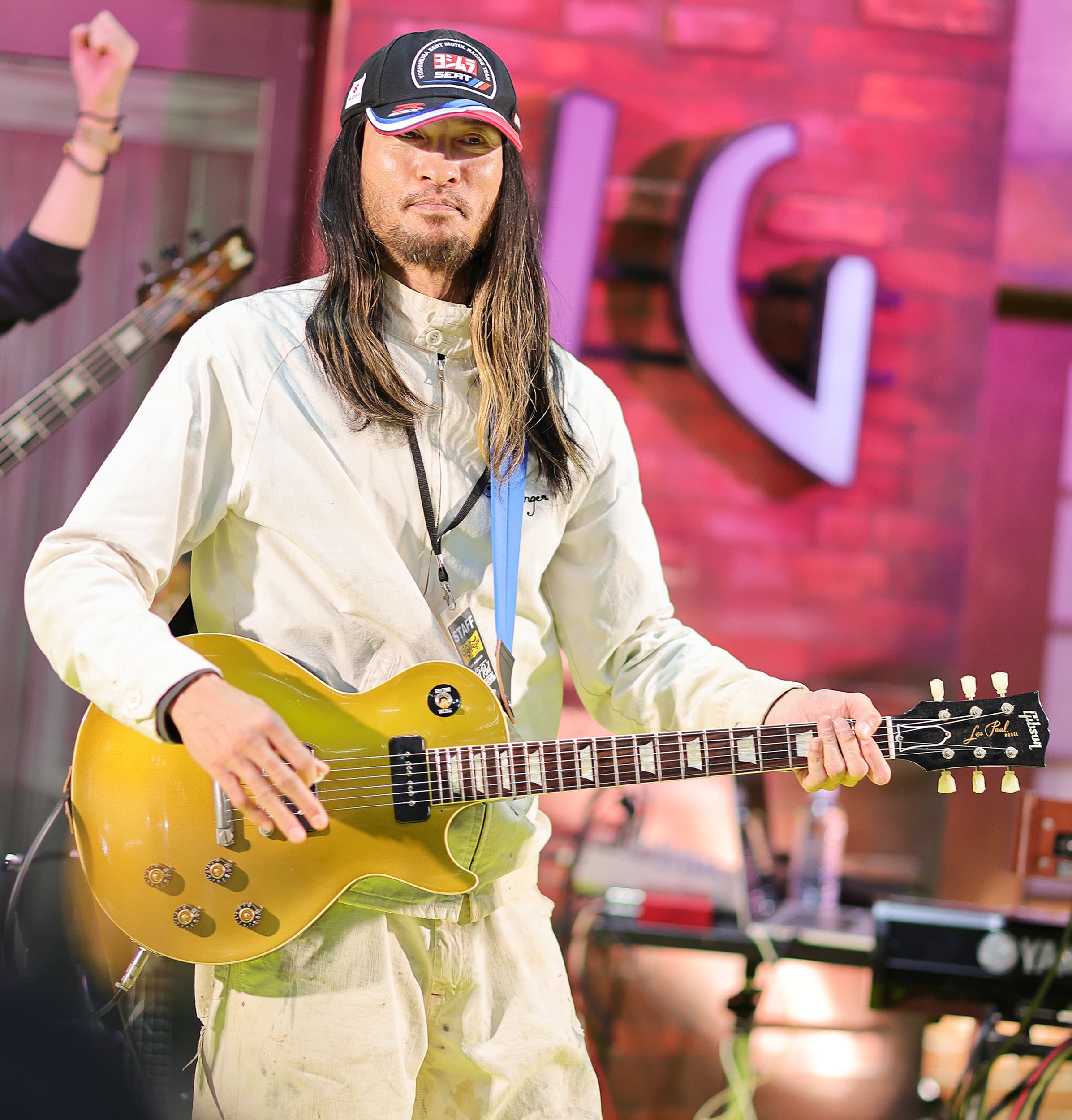 フォトギャラリー4枚目 長瀬智也が横浜のバイクイベントに”メッシュ