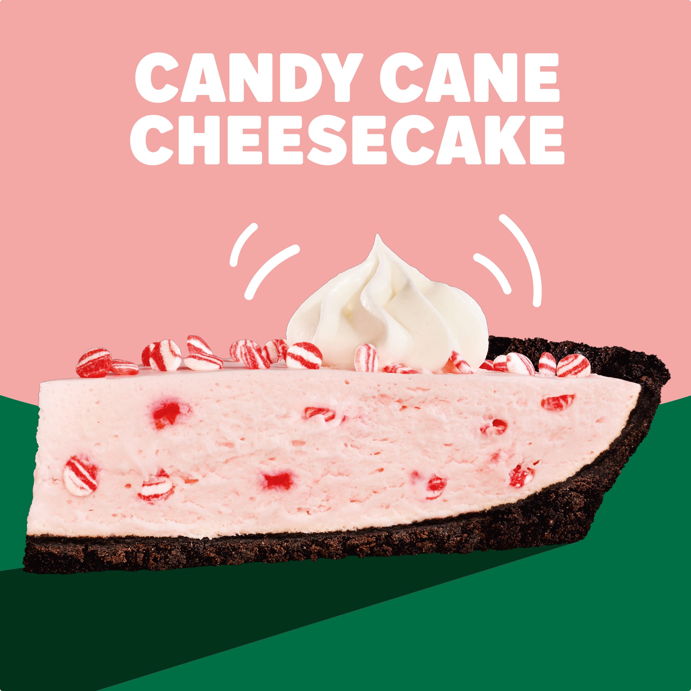 Candy Cane Cheesecake Dessert Kit | Jell-O | United States