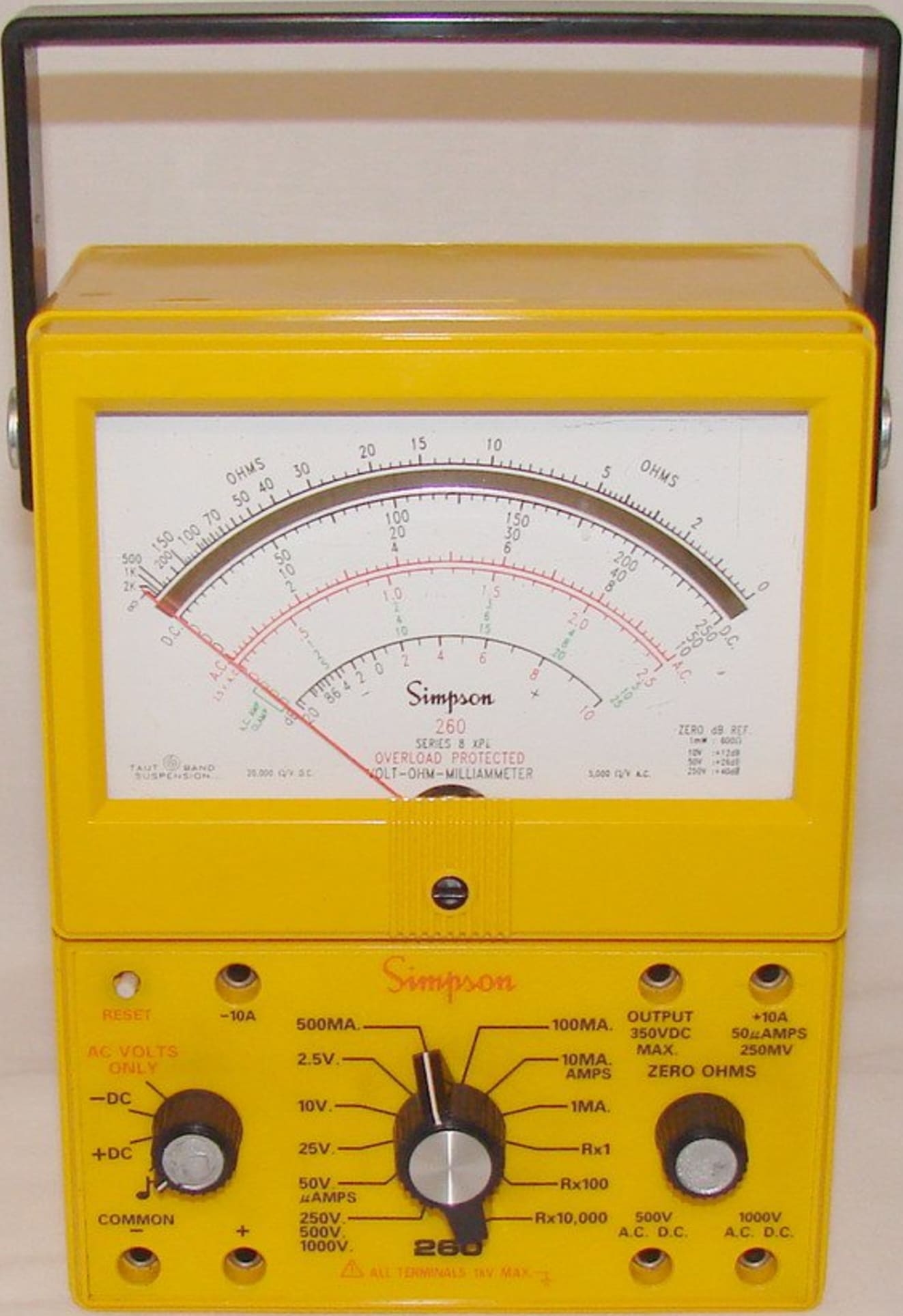 Simpson 260-8XPi Protected Analog VOM | TEquipment