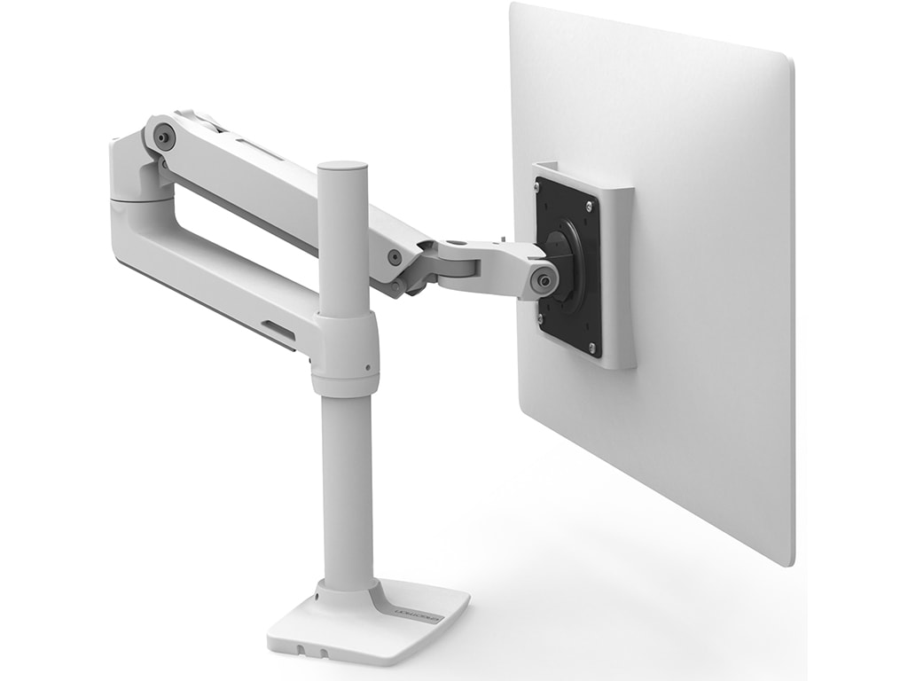 Ergotron 45-542-216 LX Desk Monitor Arm, Tall Pole - White