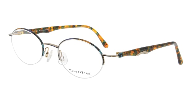マルコポーロ MP3685-845-48 [メタル/ハーフリム/オーバル] ｜メガネの