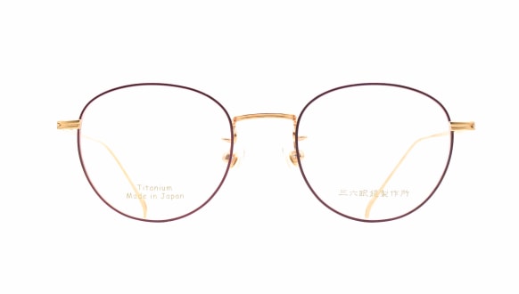 三六眼鏡製作所 三六-22-1-47 [メタル/鯖江産/丸メガネ] ｜メガネの