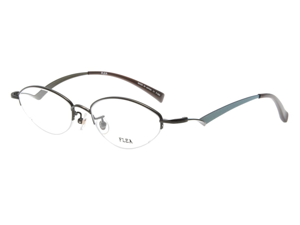 フリー F-503-90 [メタル/ハーフリム/オーバル] ｜メガネのオーマイ