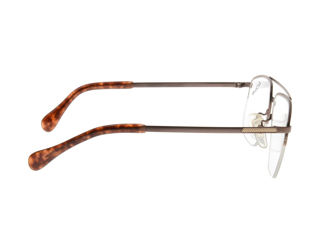 クローバー NR-857-TC-1G [メタル/ハーフリム/ウェリントン] ｜メガネ