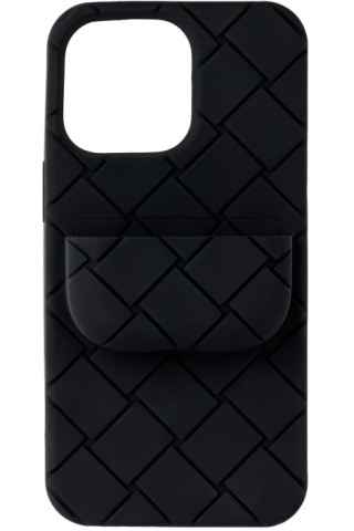 Bottega Venetaのブラック Intreccio iPhone 13 Pro ケースがセール中