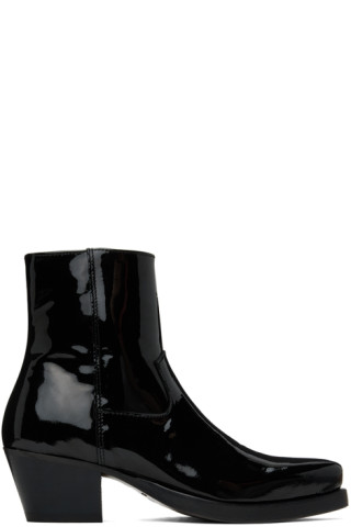 Black Western Boots by Ernest W. Baker on Sale