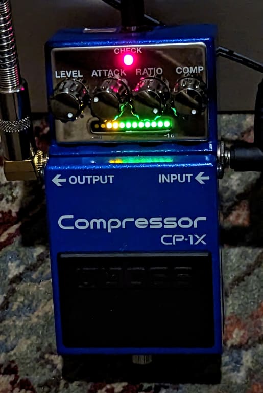 BOSS CP-1X Compressor Effects Pedal | Guitar Center