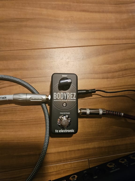 TC Electronic BodyRez Acoustic Enhancer Guitar Effects Pedal