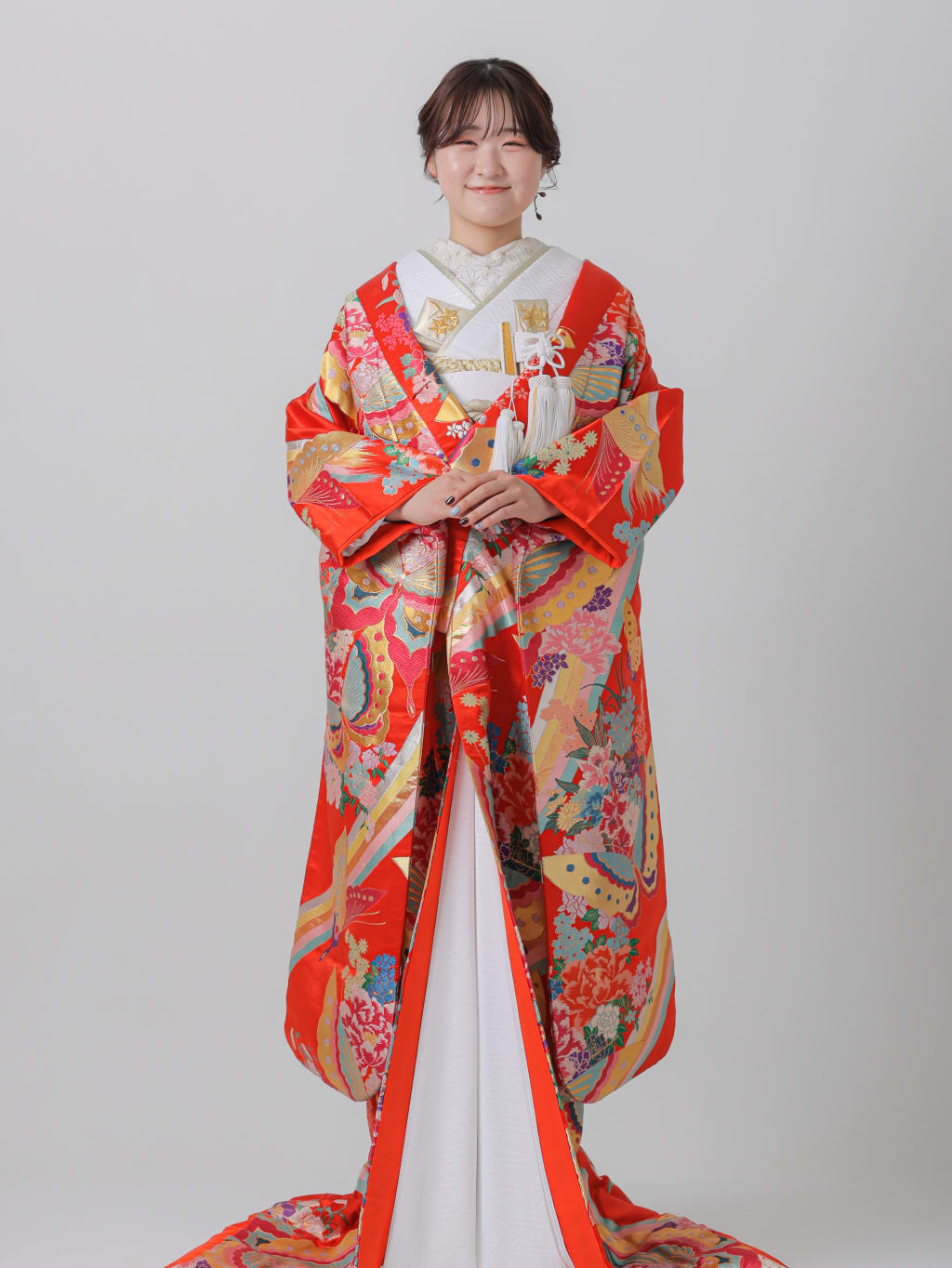 白友禅赤牡丹 | デコルテフォトグラフィー | 前撮り・フォトウェディング