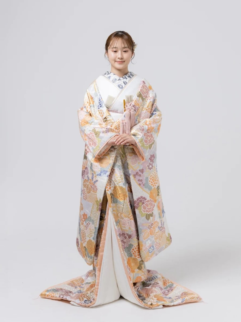 色打掛 菊桐熨斗目 唐織IU01220 | デコルテフォトグラフィー | 前撮り