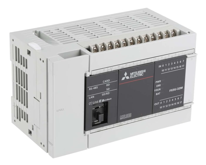 FX5U-32MR/ES Mitsubishi Electric | Mitsubishi FX5U Series PLC CPU