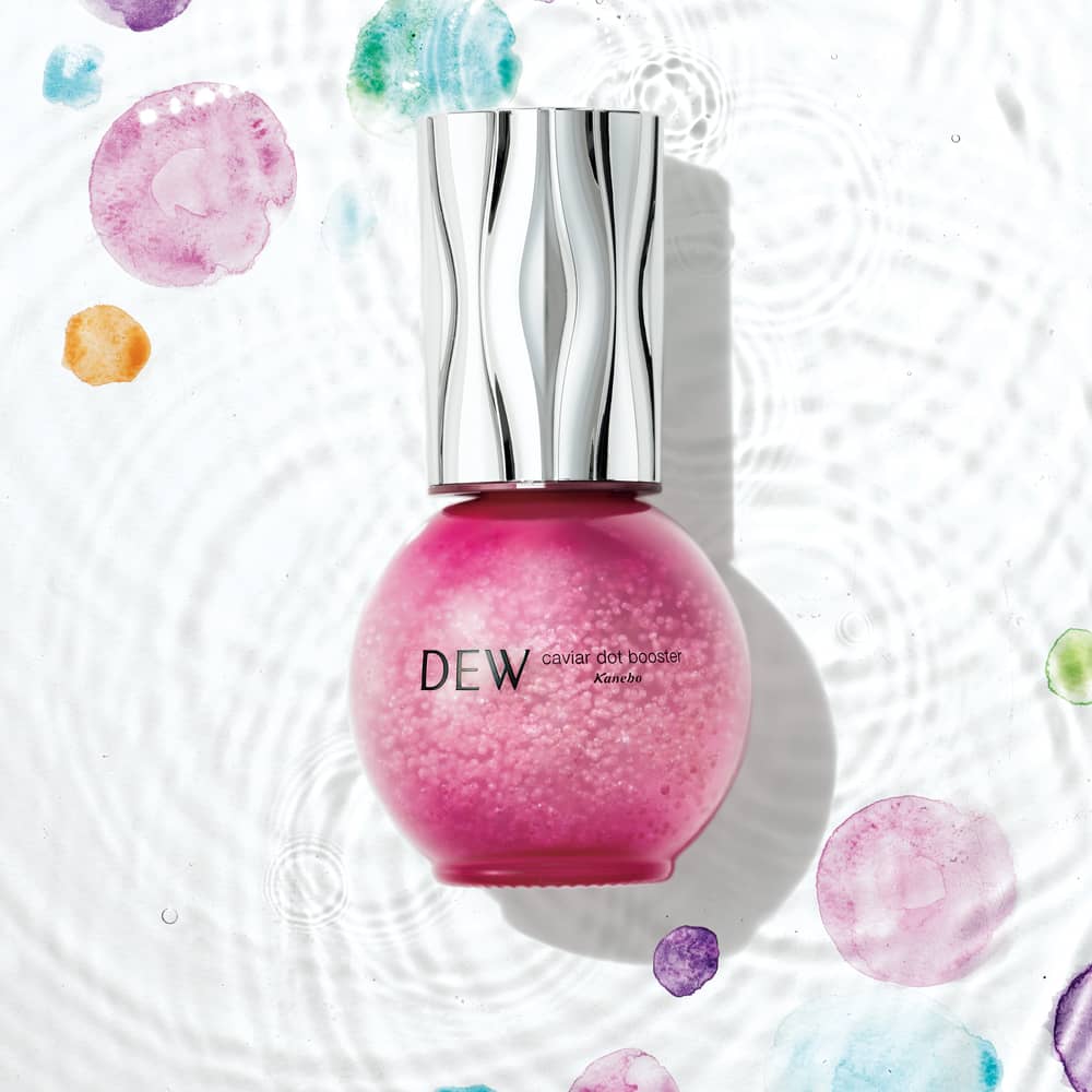 感覚にアプローチするDEWのブースター美容液 お手入れの“虜”にする