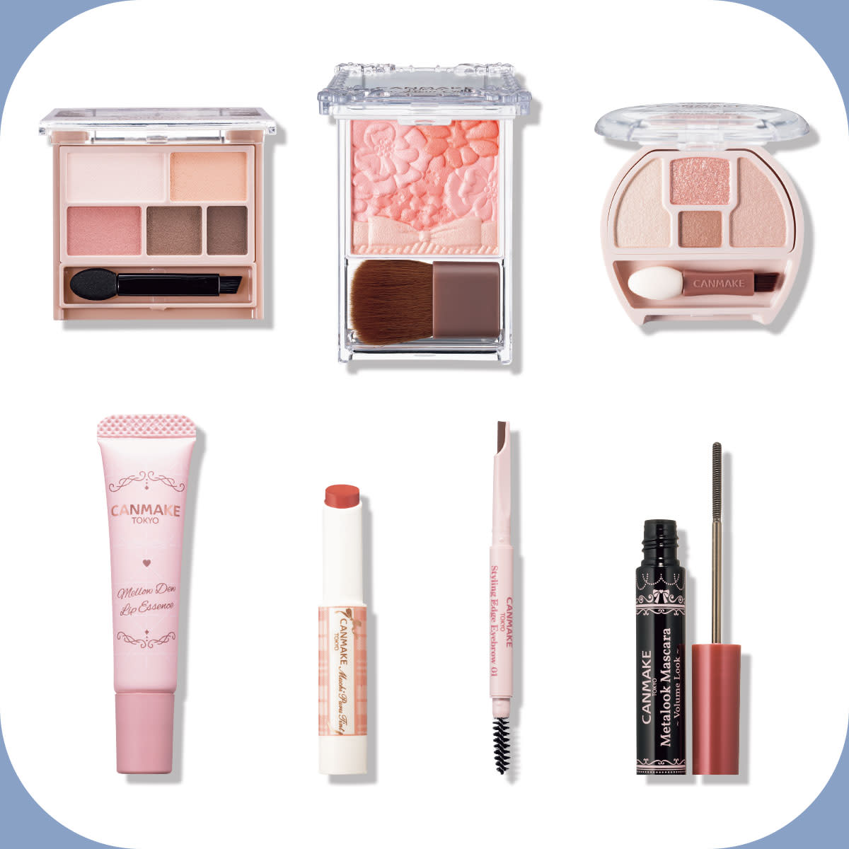 キャンメイク・新作コスメ】涙袋爆誕アイシャドウ、白みピンクチーク