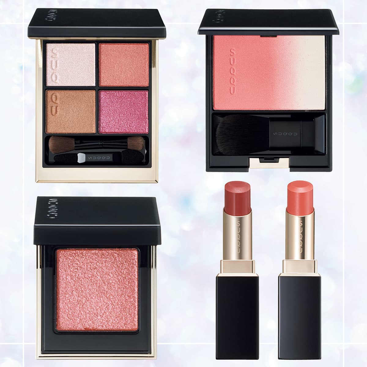 クリスマスコフレ【SUQQU】冬のバラのようなシグニチャーカラーアイズ