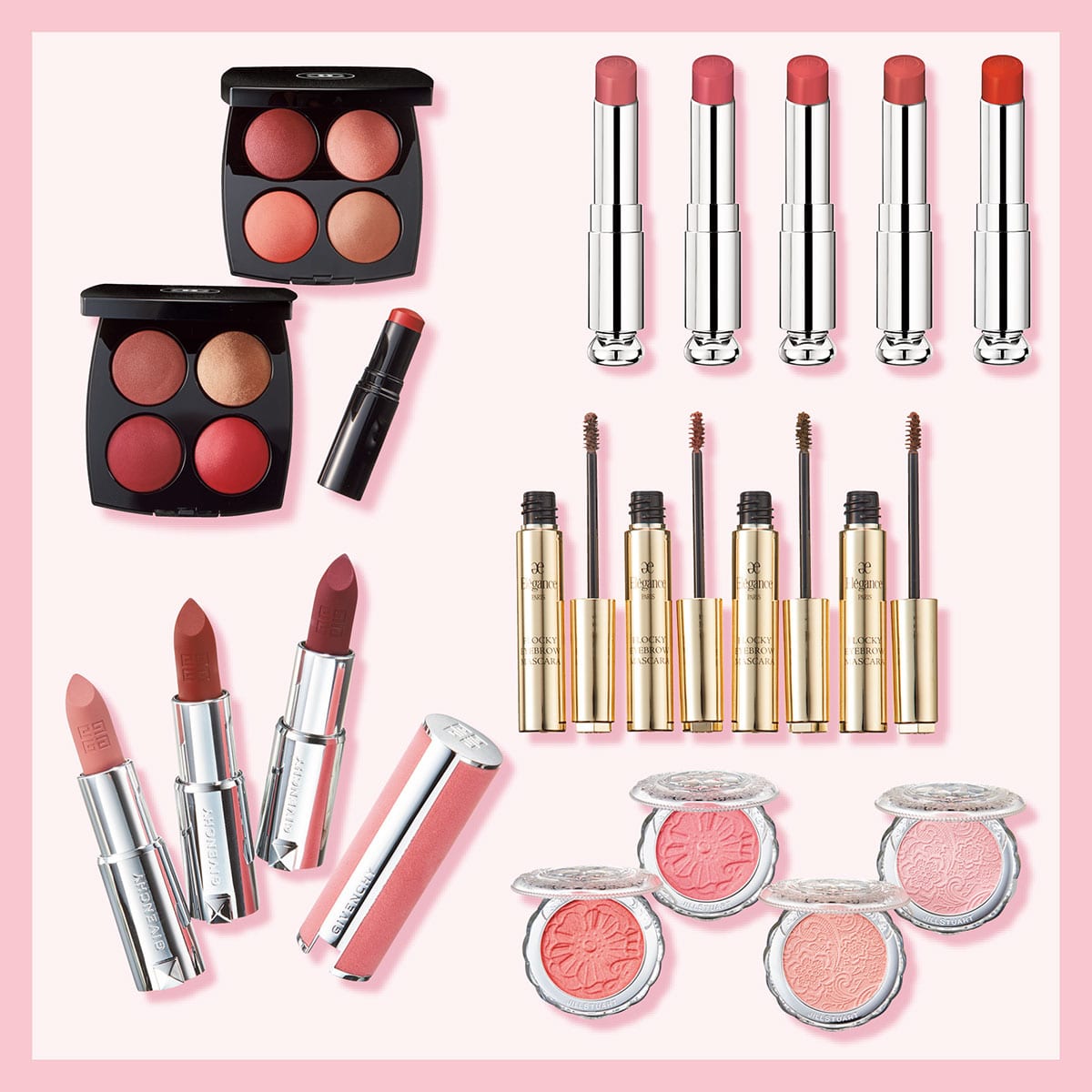 シャネル、ディオール、エレガンス他】人気デパコス11選の新作アイパレ