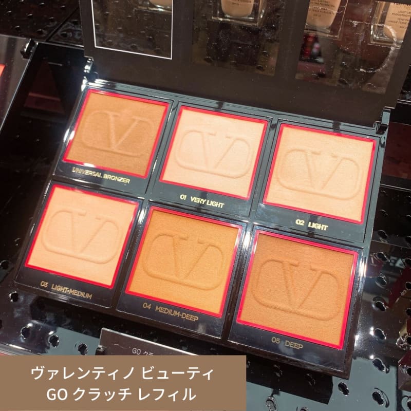 ヴァレンティノビューティ GOクラッチ フェイスパウダー 試してみた