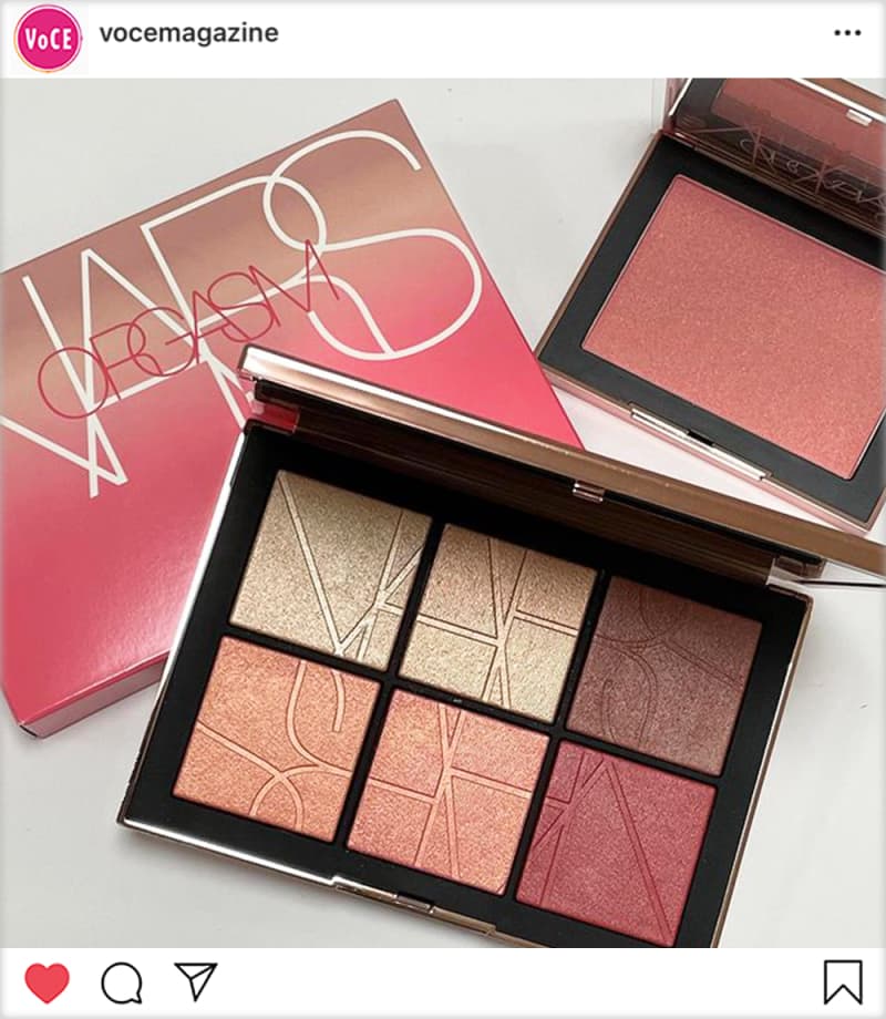 NARSオーガズムの限定コレクション！ディオールのアイシャドウも大人気