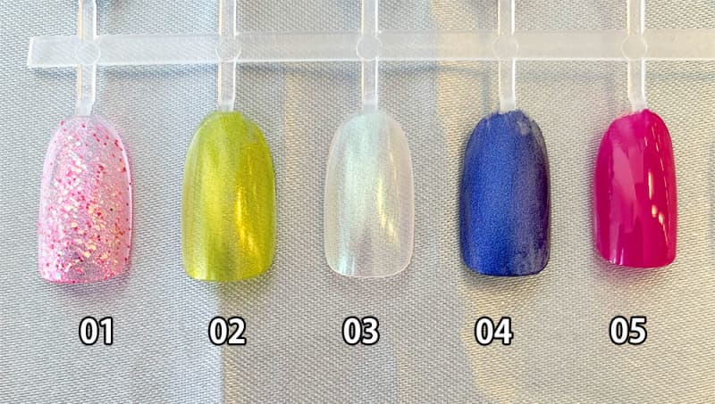 ネイル25色を全部見せ！ 【新ブランド・エレガンスラズル】2022年春